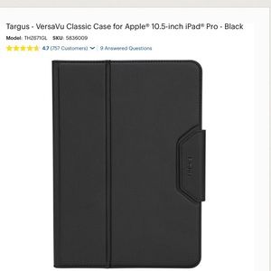 Targus 10.5” iPad Pro Rotating Case